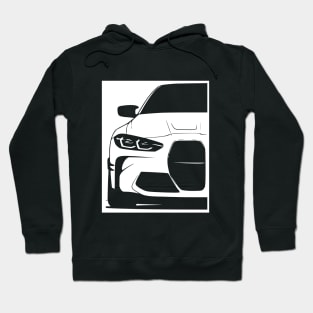 G80 G81 G82 M3 M4 car drift, motorsport & tuning fan Hoodie